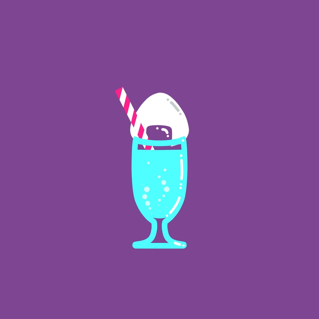 おにぎりソーダキーホルダー