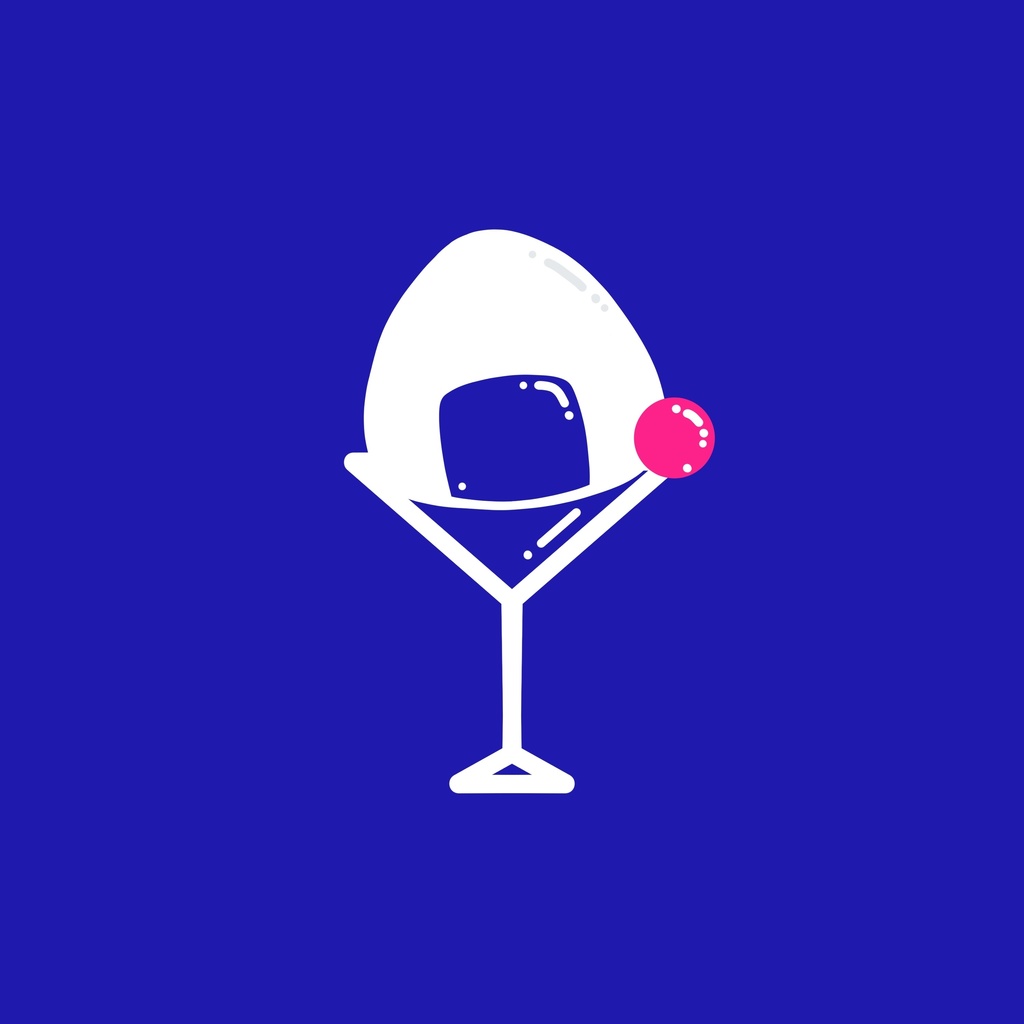 おにぎりカクテルキーホルダー