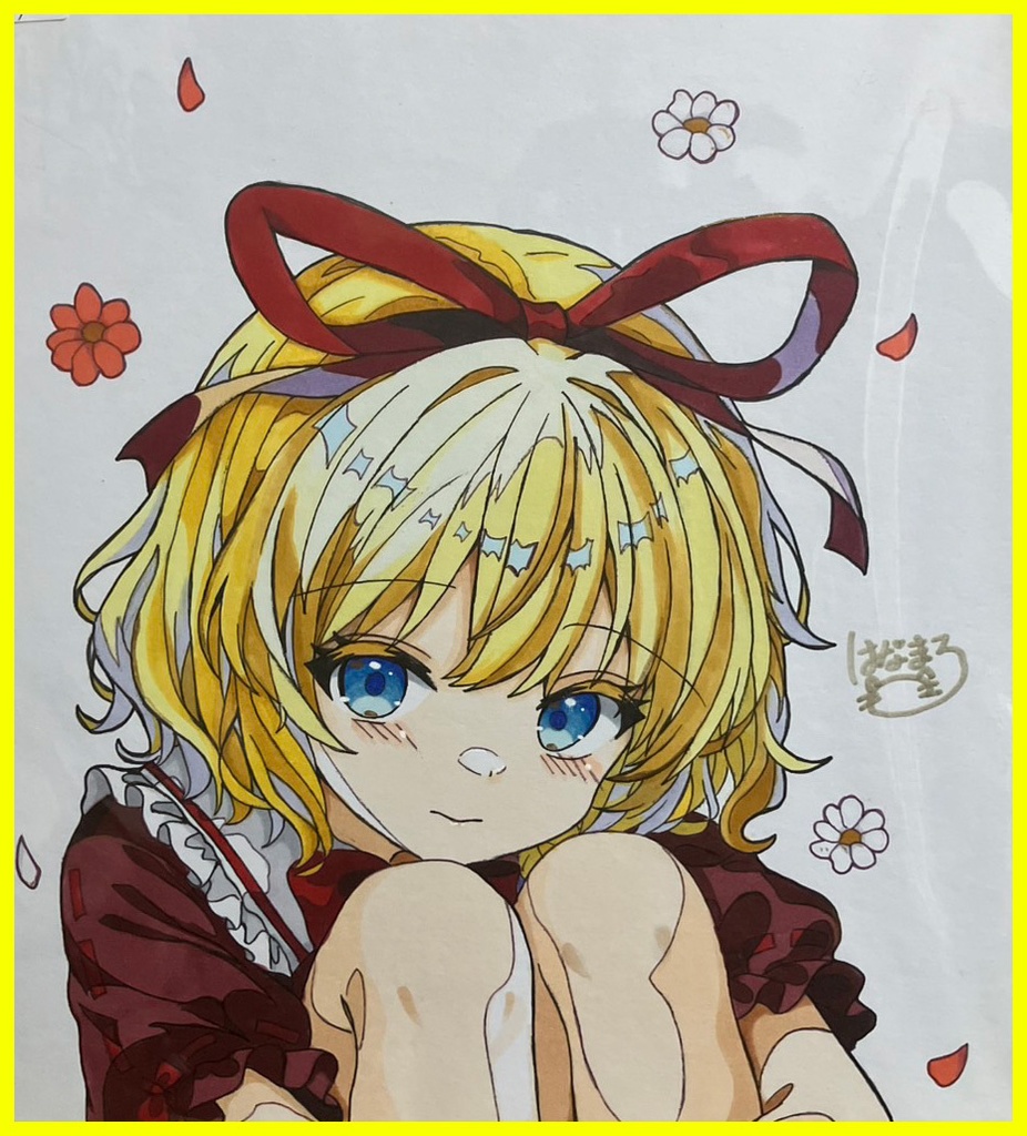 ☆東方project 手書き色紙 メディスン・メランコリー☆