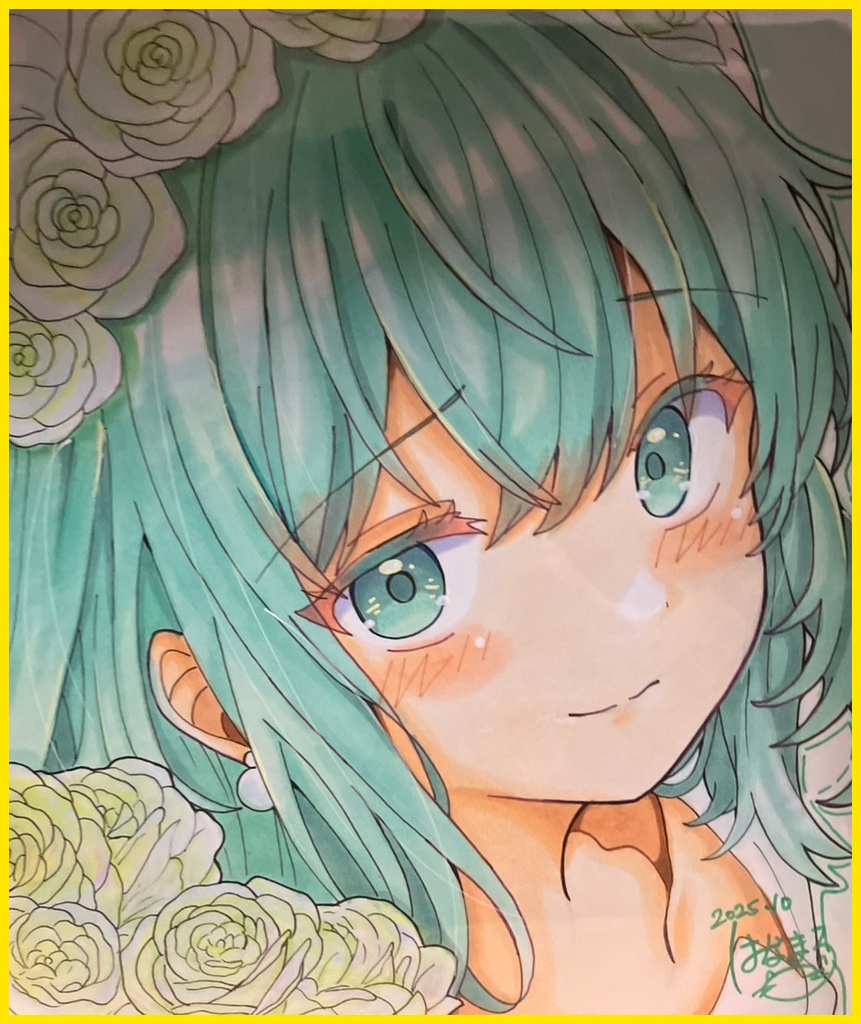 ☆東方project 手書き色紙 古明地こいし☆