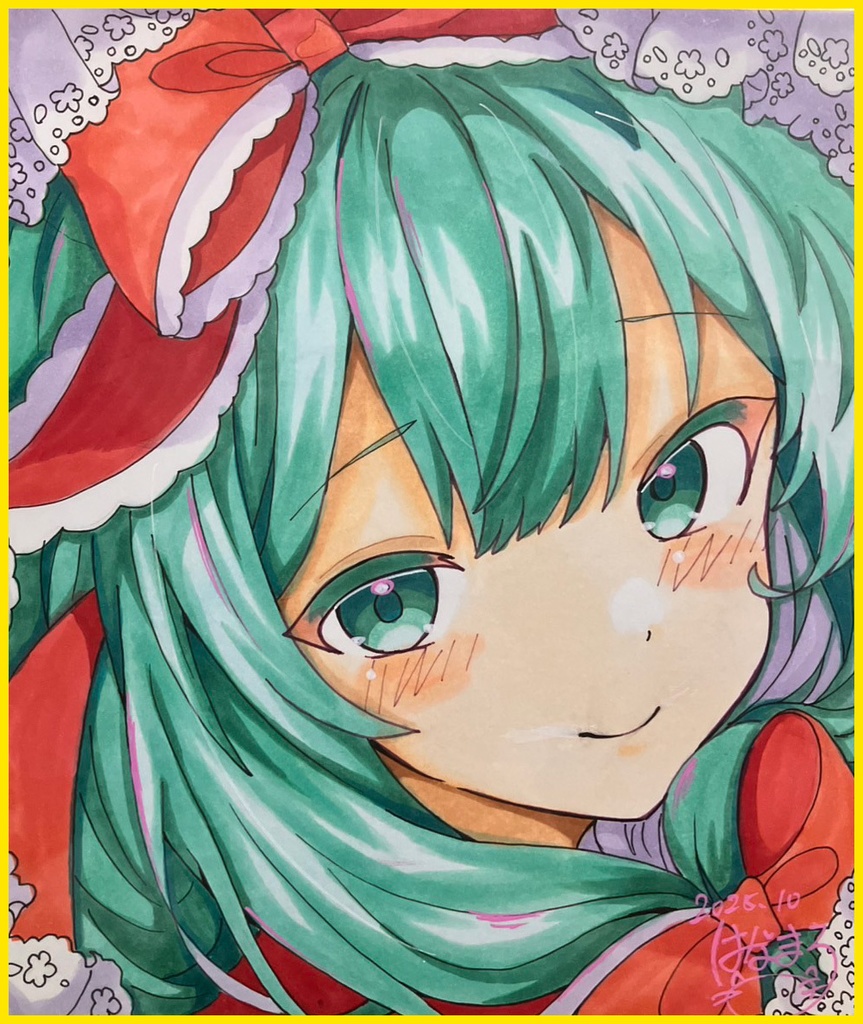 ☆東方project 手書き色紙 鍵山雛☆