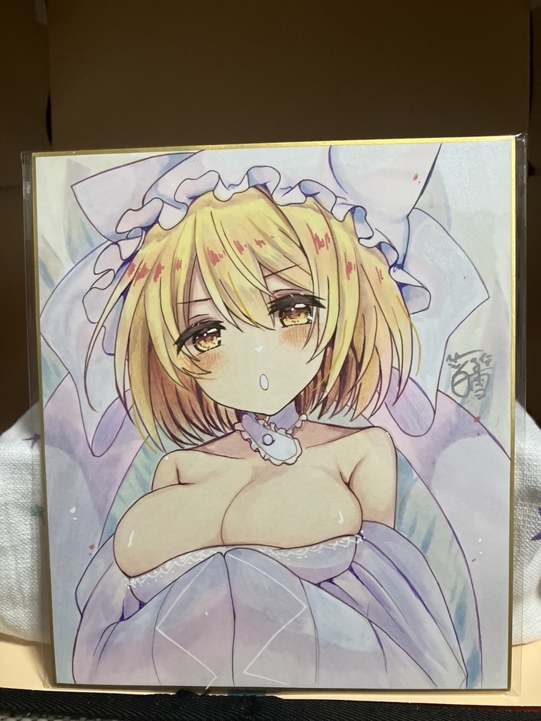 ☆東方project 手書き色紙 八雲藍☆