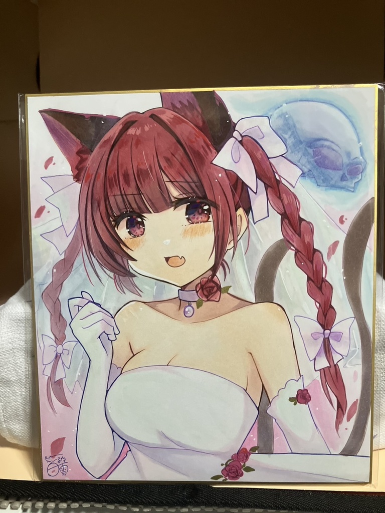 ☆東方project 手書き色紙 火焔猫燐☆