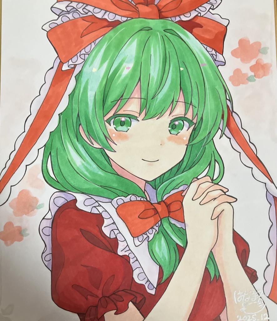 ☆東方project 手書き中色紙 鍵山雛☆