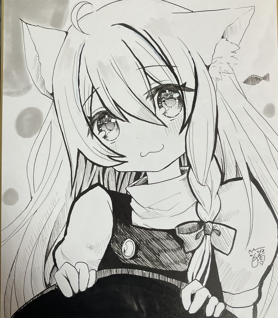 ☆東方project 手書き色紙 霧雨魔理沙☆