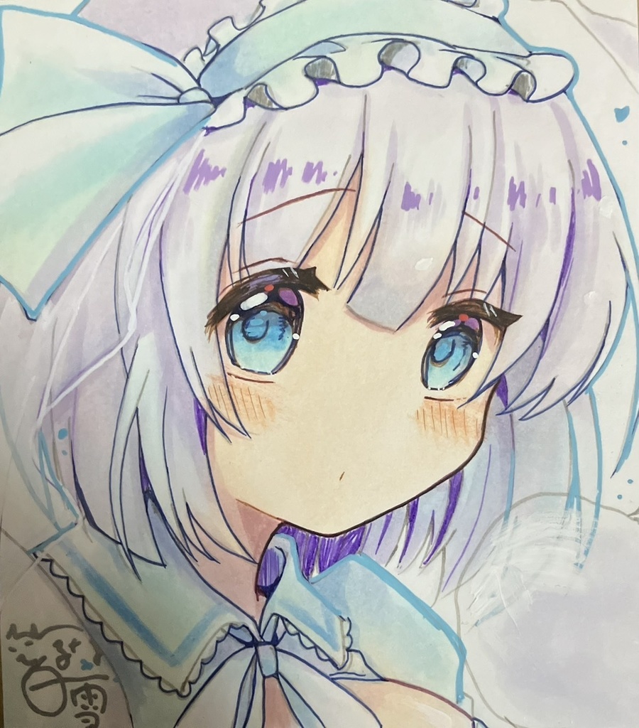 ☆東方project 手書き色紙 魂魄妖夢 ☆