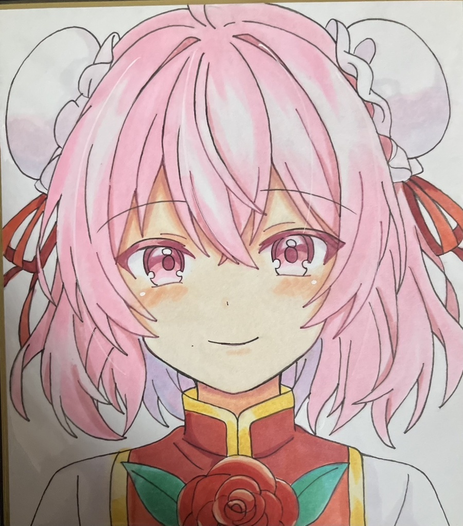 ☆東方project 手書き色紙 茨木華扇 ☆