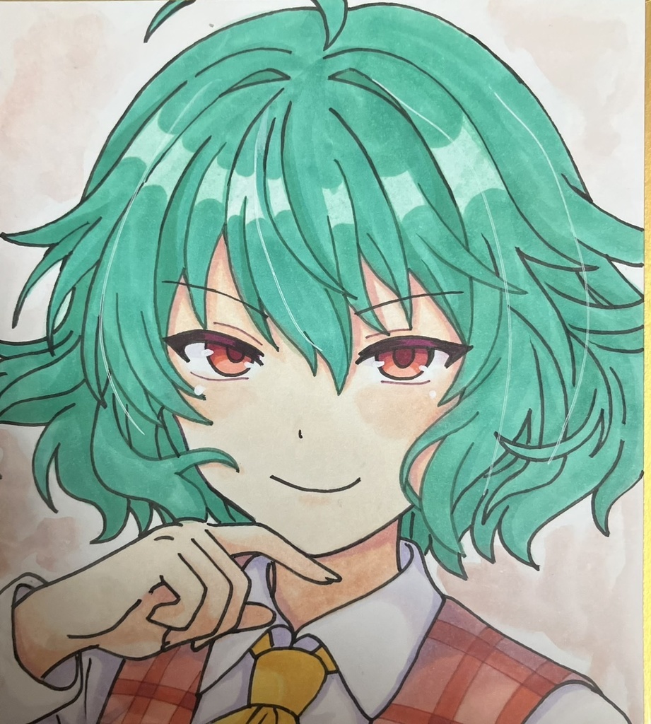 ☆東方project 手書き色紙 風見幽香 ☆