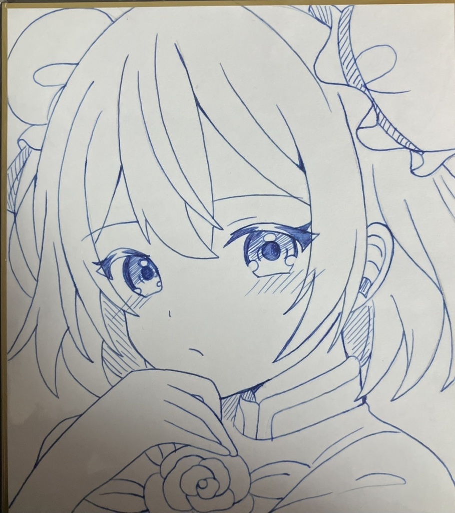 ☆東方project 手書き色紙 茨木華扇 ☆