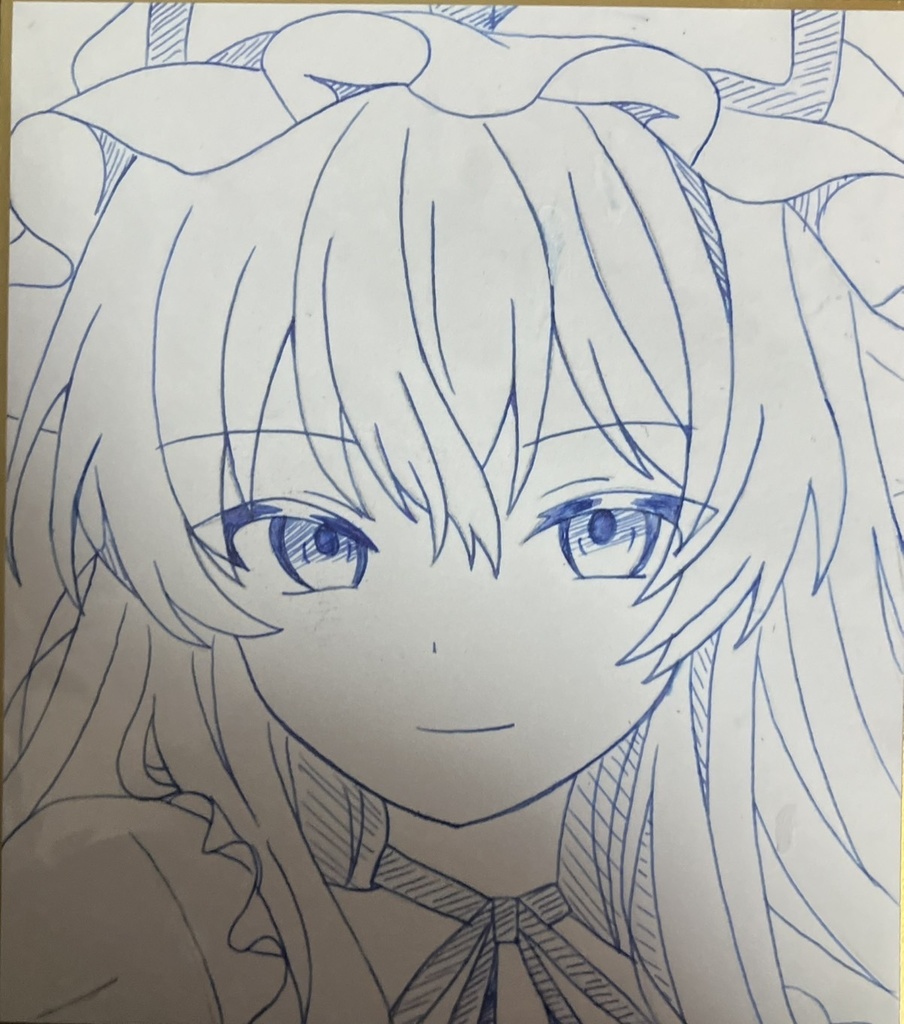 ☆東方project 手書き色紙 八雲紫☆