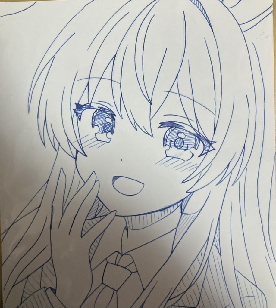 ☆東方project 手書き色紙 鈴仙・優曇華院・イナバ☆