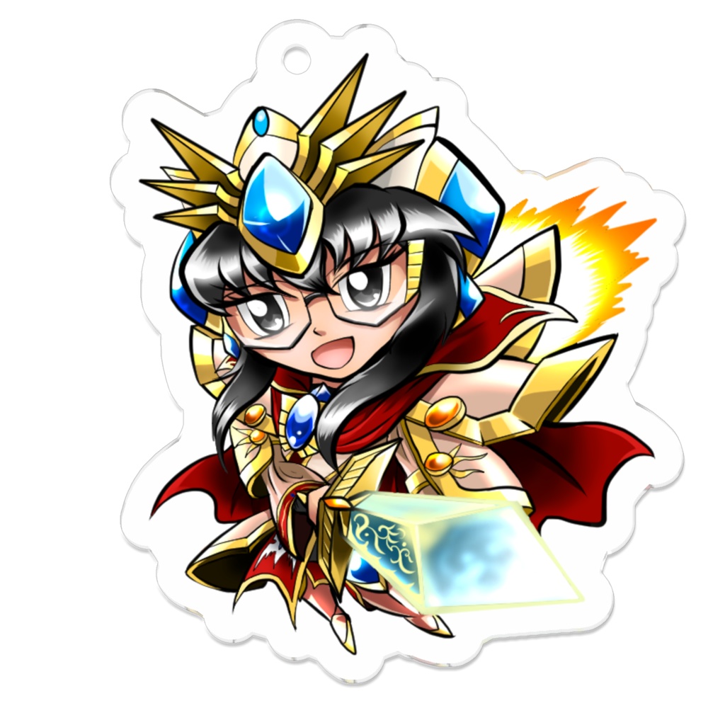 エンジニア女王アクリルキーホルダー