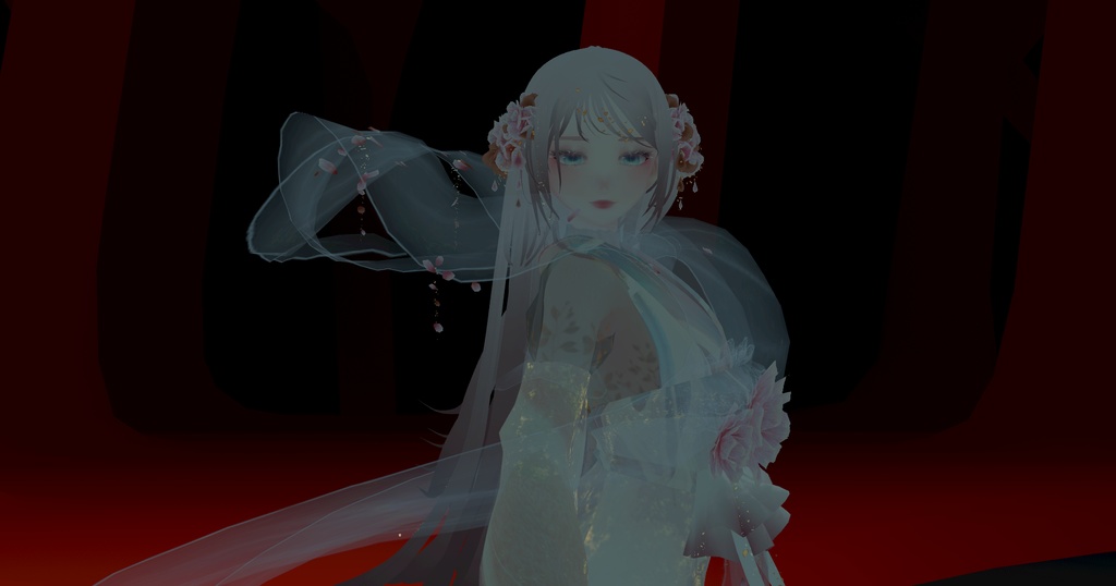 桜舞うフェル子VRM1.0