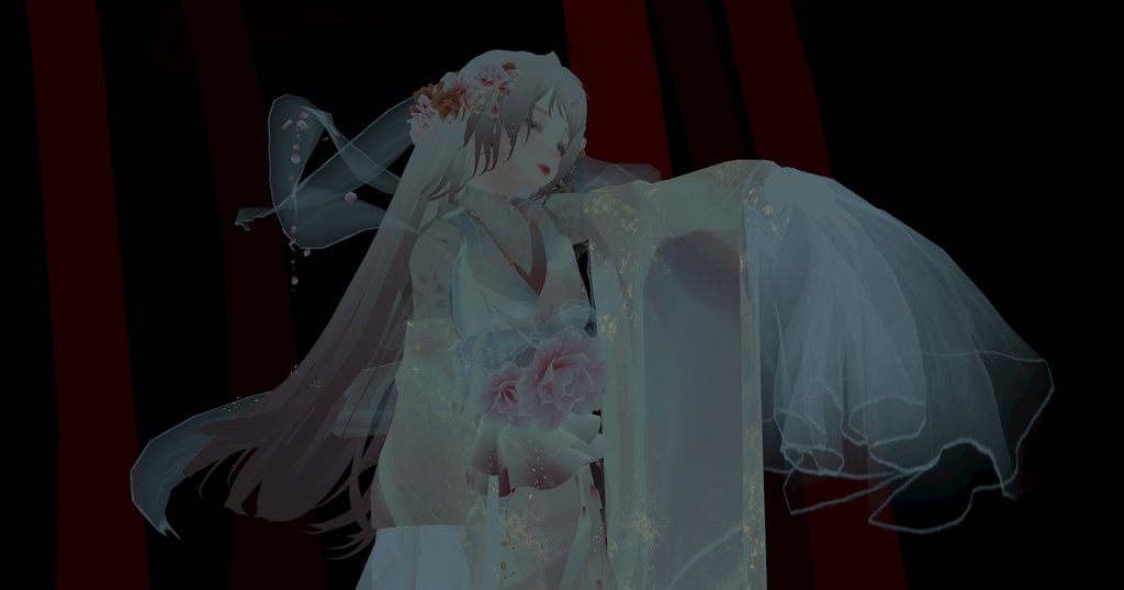 桜舞うフェル子VRM1.0