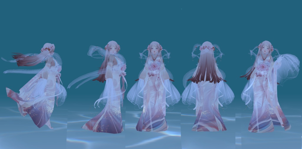 桜舞うフェル子VRM1.0