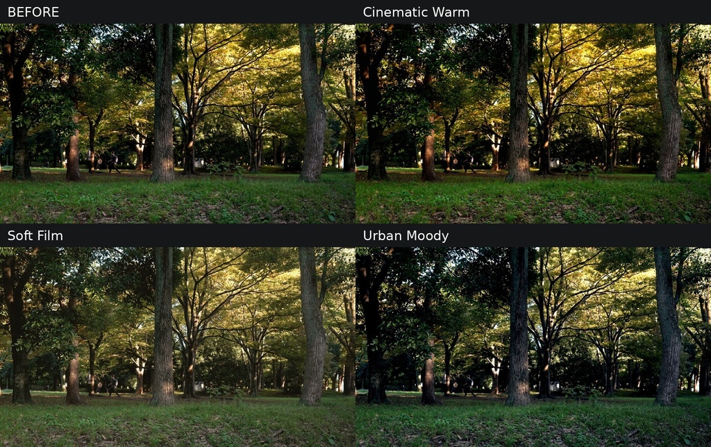 シネマティック動画用LUT 3種セット｜Rec.709対応【Premiere Pro】