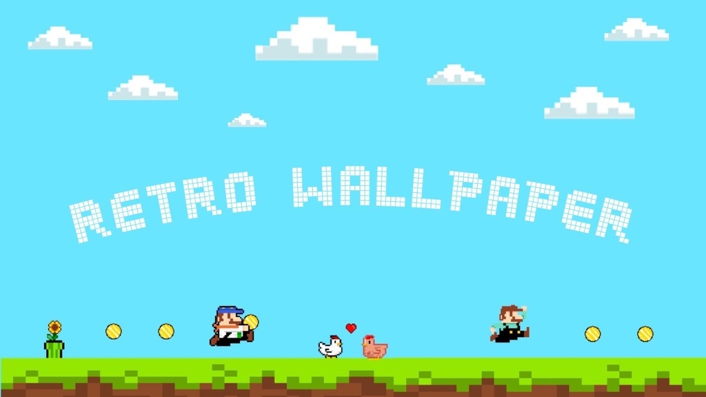 Pixel Quest: Retro Farm Adventure Wallpaper