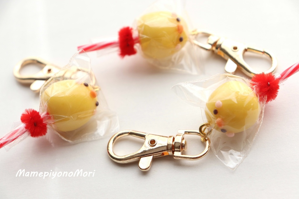 ぴよ飴バックチャーム