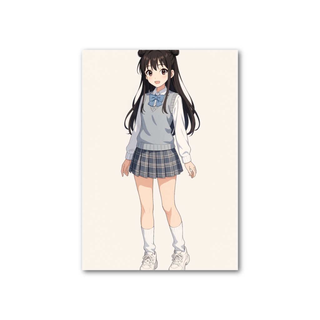 美少女オリキャラフォト風カード