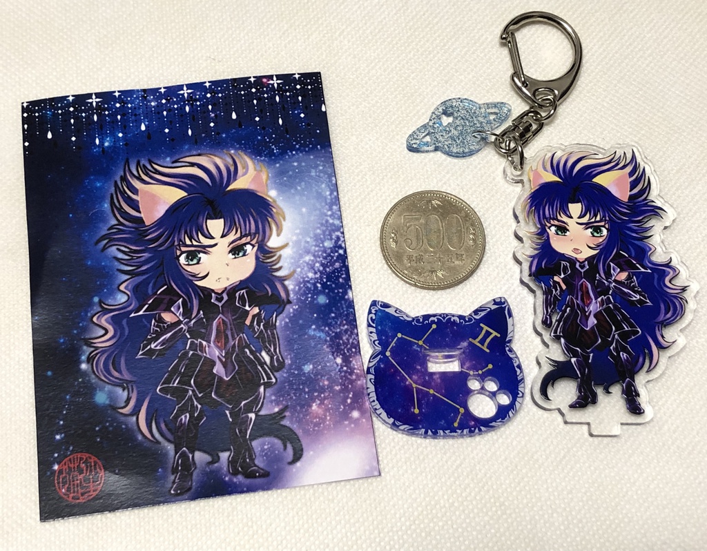 冥衣サガにゃん アクリルスタンド(キーホルダー)