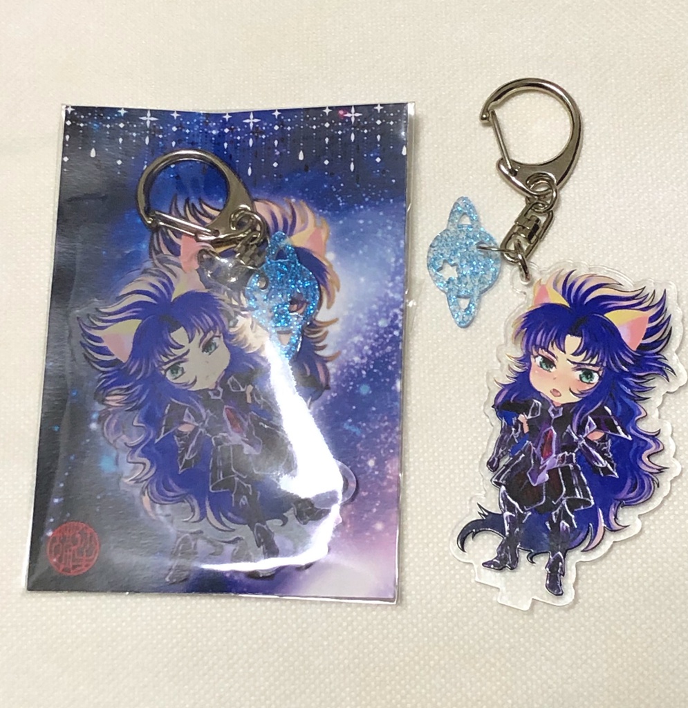 冥衣サガにゃん アクリルスタンド(キーホルダー)