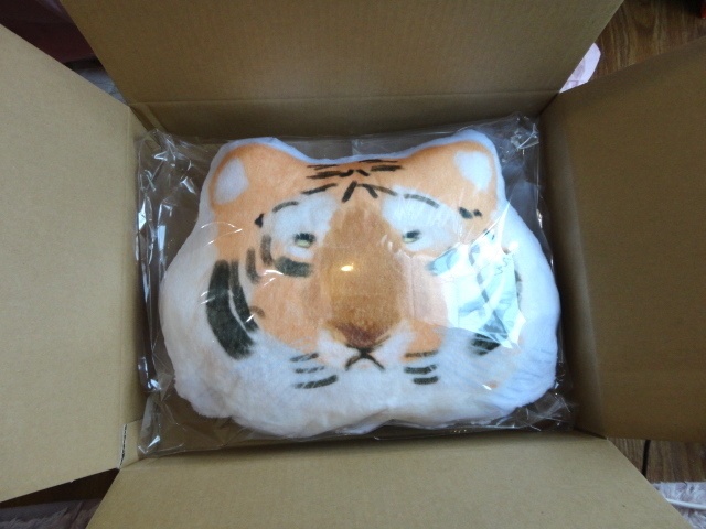 虎ふかふかクッション