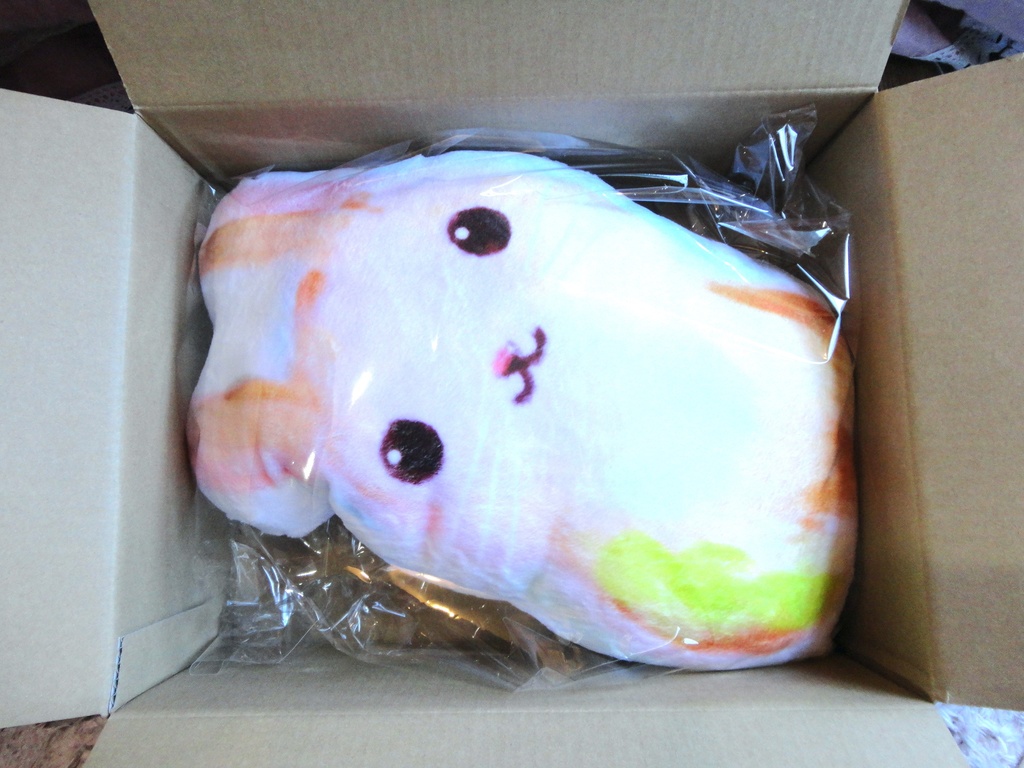 うさぎふかふかクッション