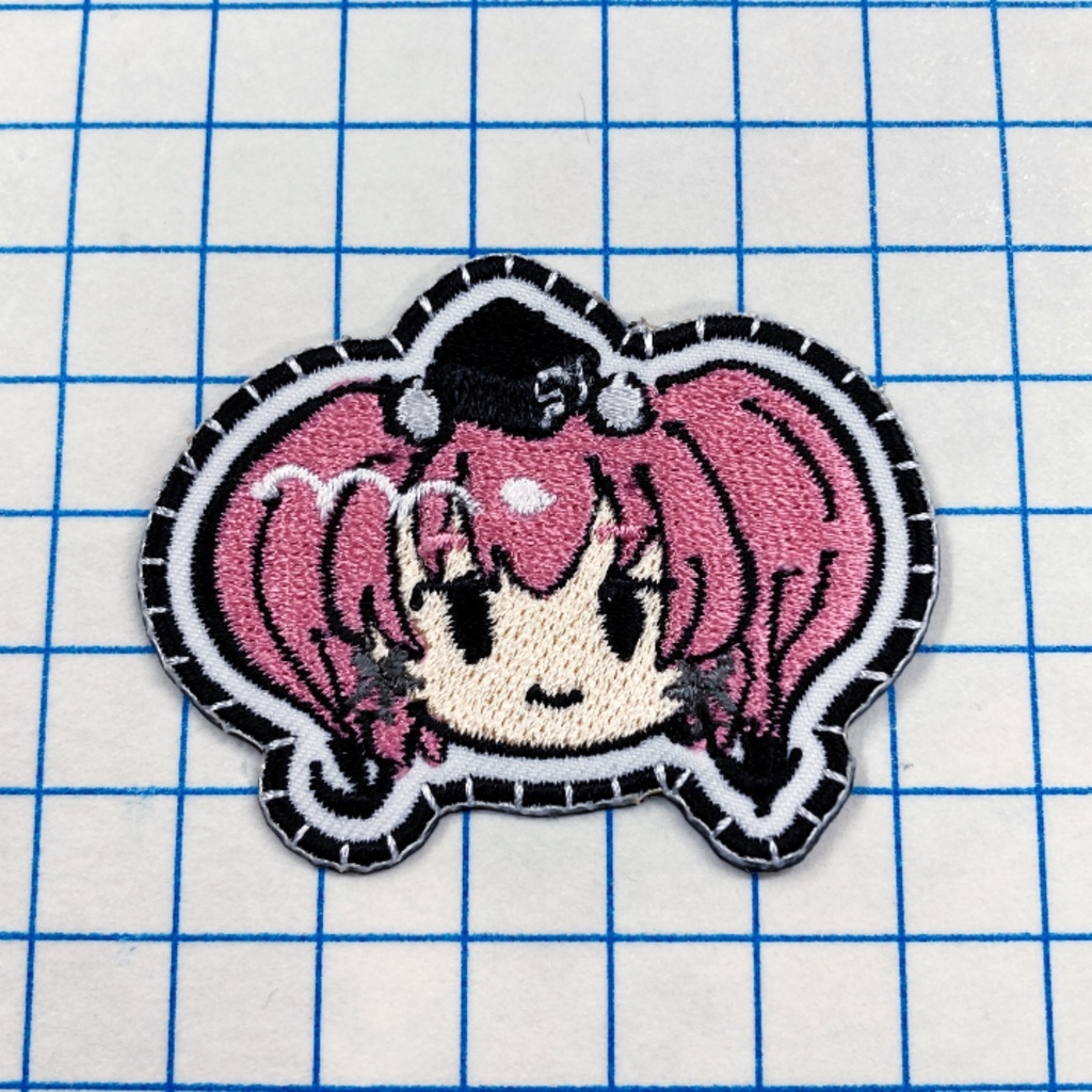 アトランタのお顔バッジ