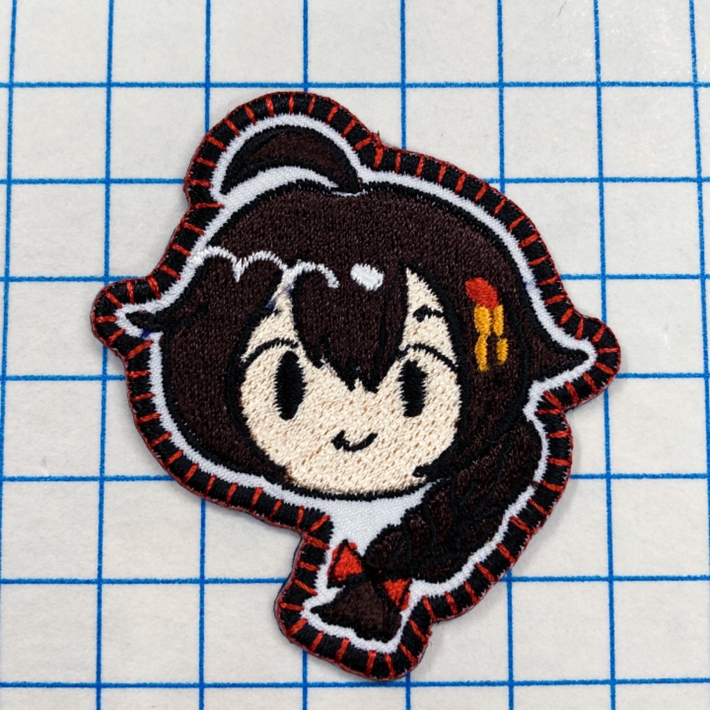 時雨のお顔バッジ