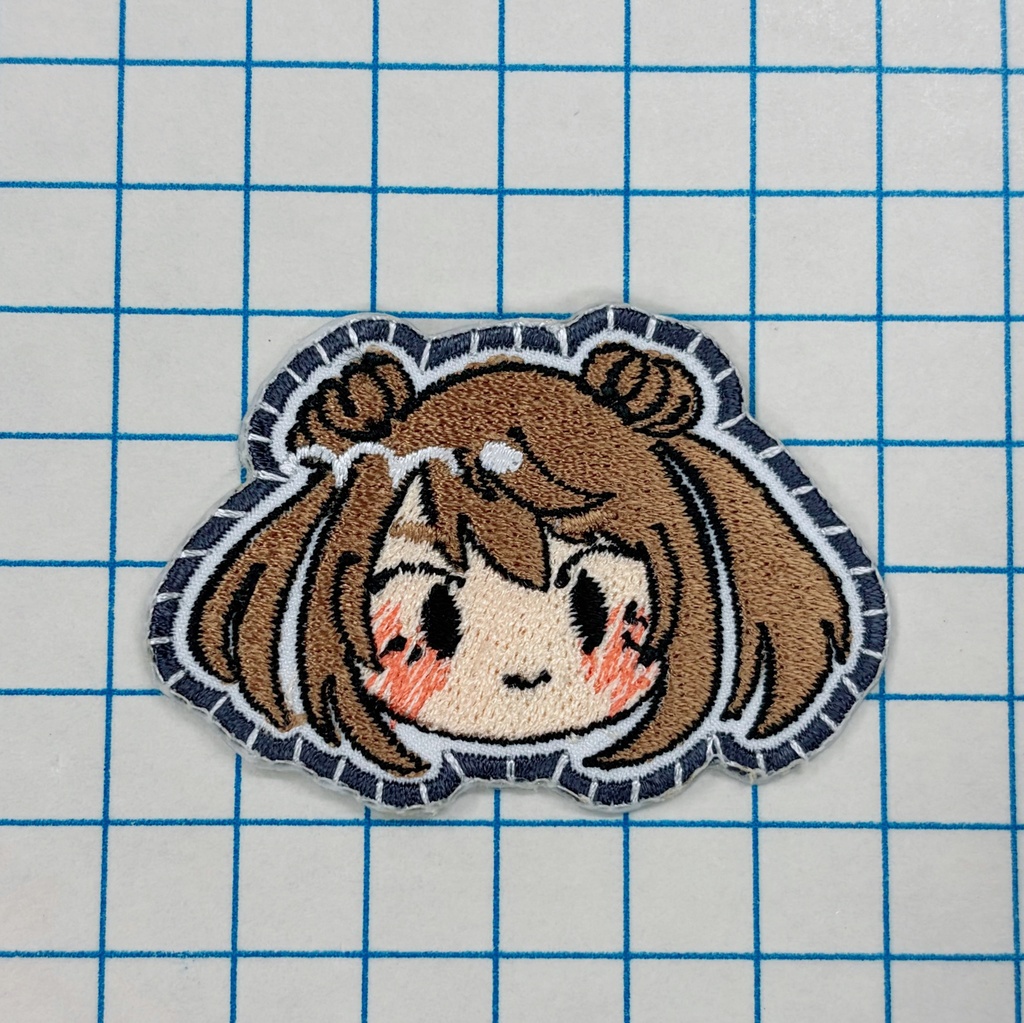 みちしおちゃんのお顔バッジ