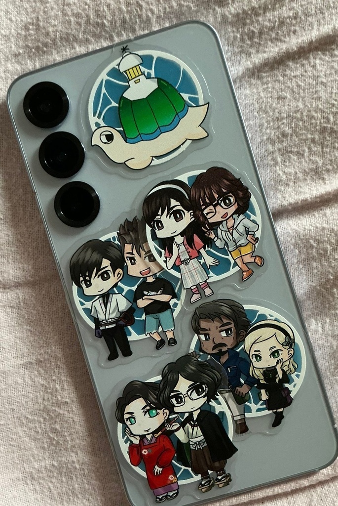 パラノマ伊勢ペアクリアステッカー