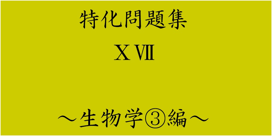特化問題集ⅩⅦ