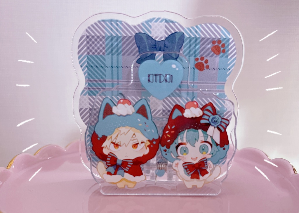 アクリルメモスタンド（チョコミント）