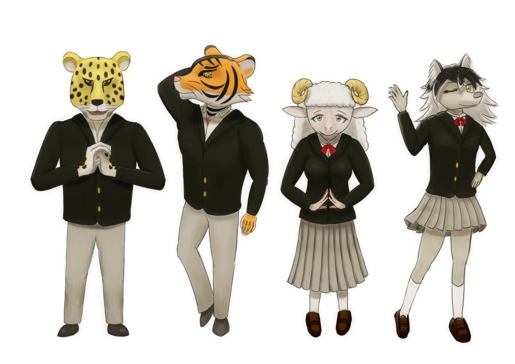 【無料】さようなら、ケモノたち【マーダーミステリーonline:PL4人+GM(レスも可)】