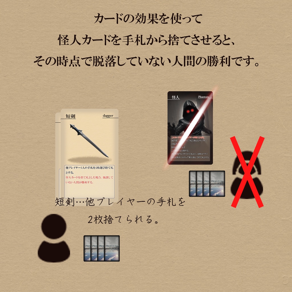 怪人は雨に潜む