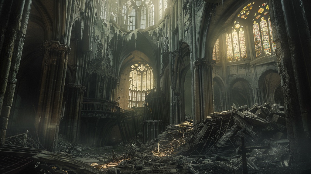 夢蔵 vol.02|歪みと崩壊 - ダークファンタジーAIアート素材集