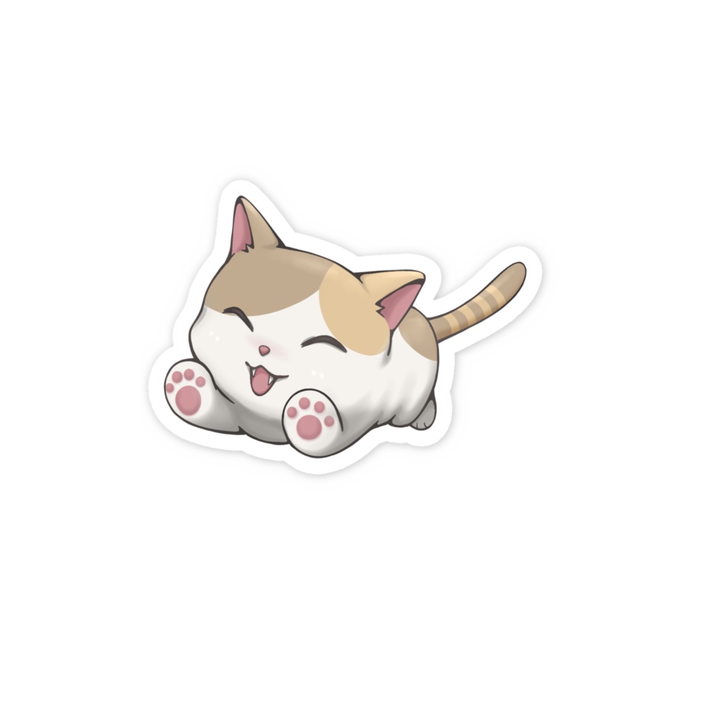 【みけみりん】ステッカー