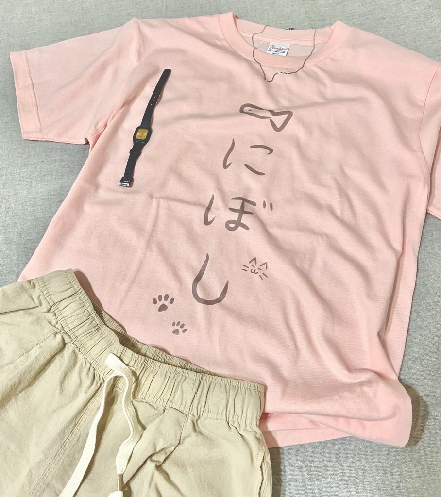 にぼT【ひらがなシリーズ】ピンク