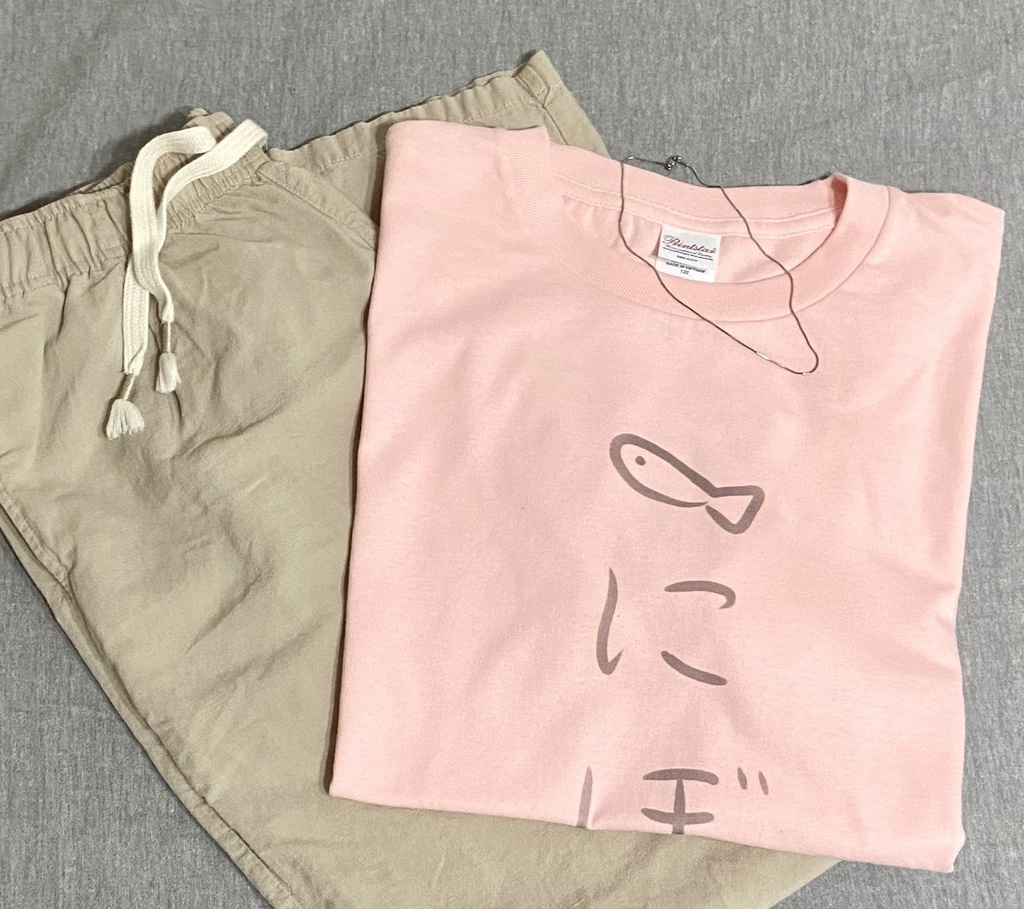 にぼT【ひらがなシリーズ】ピンク