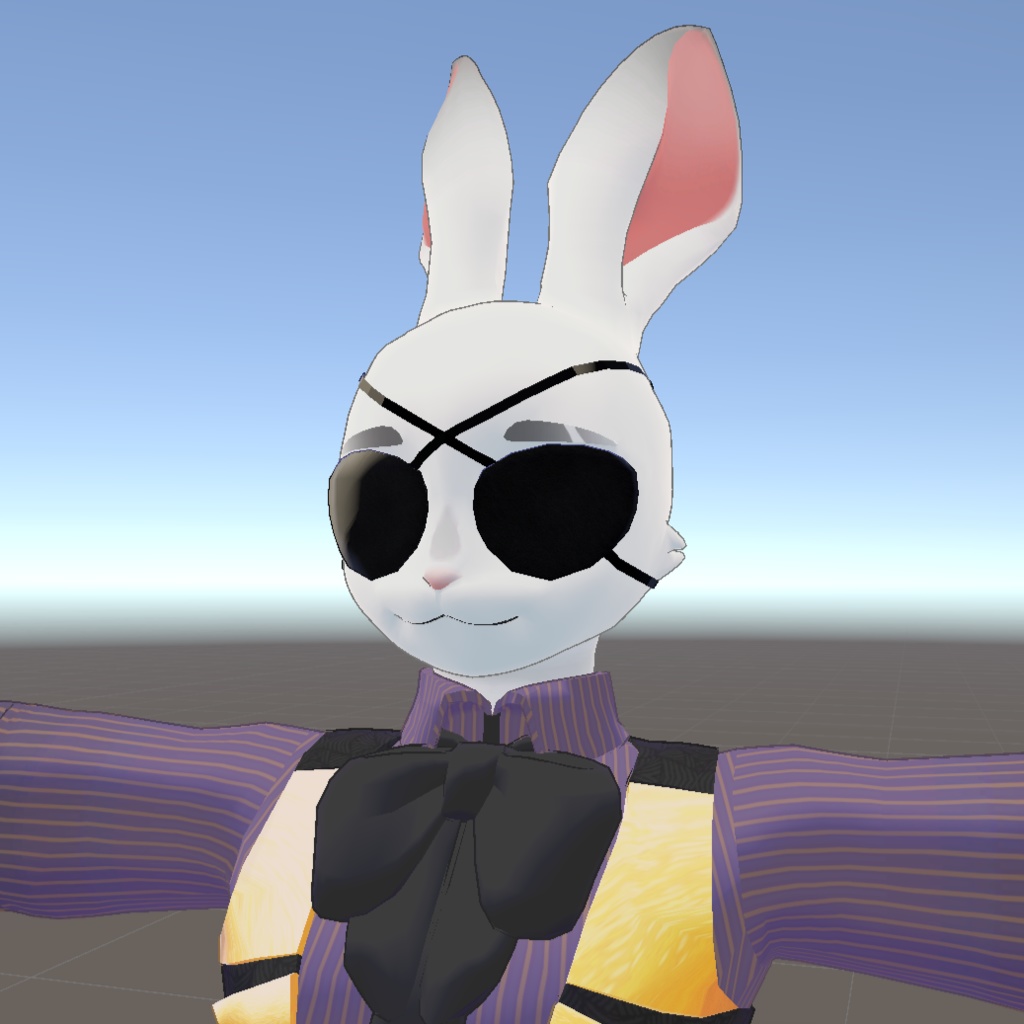 【無料】USAUSA眼帯セット【うさぎのエミル専用】