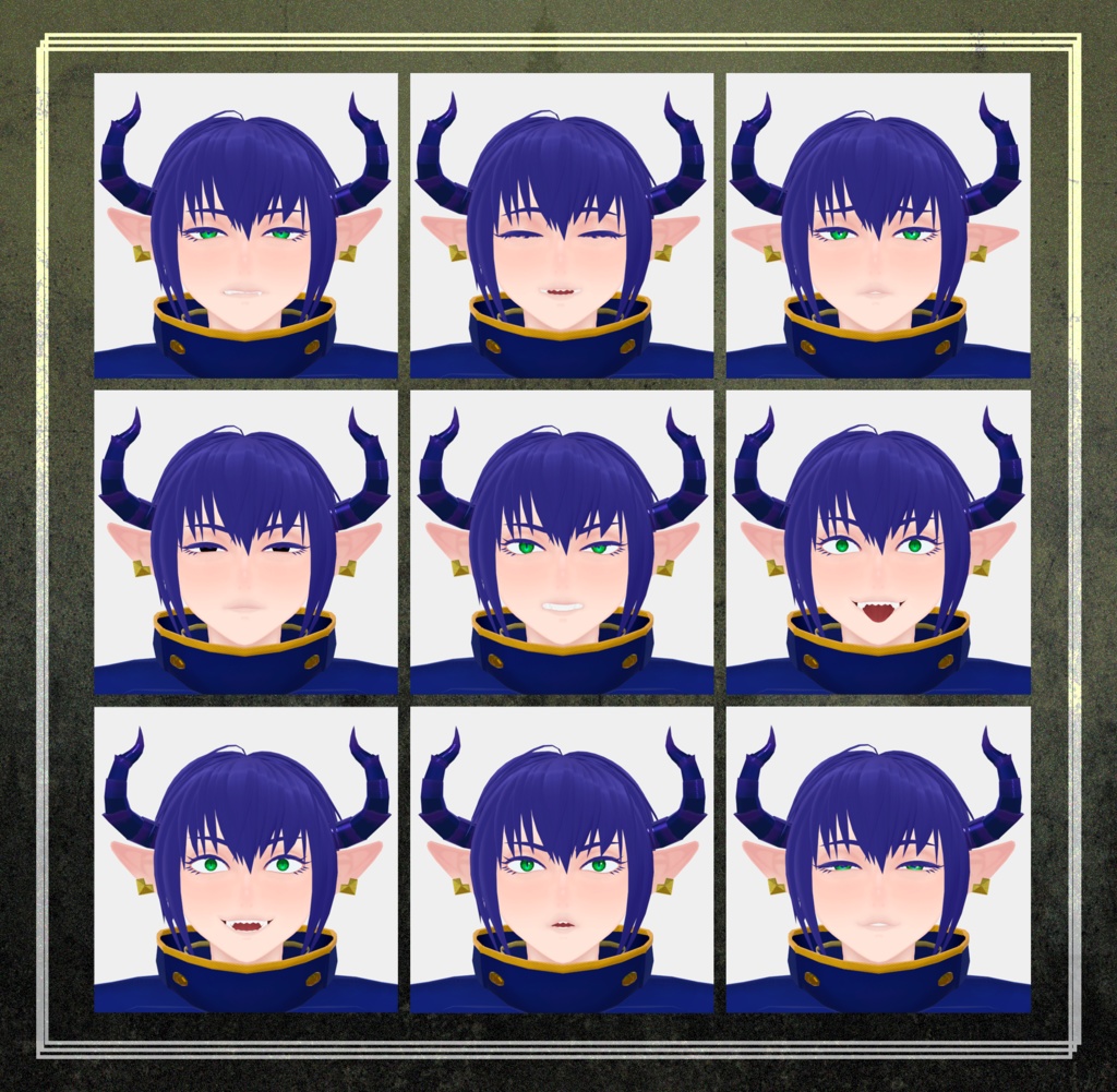 オリジナルモデル《エルフ魔族 -ドリーチェ-》