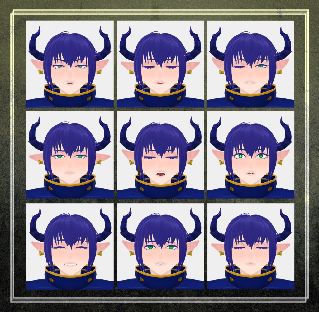 オリジナルモデル《エルフ魔族 -ドリーチェ-》