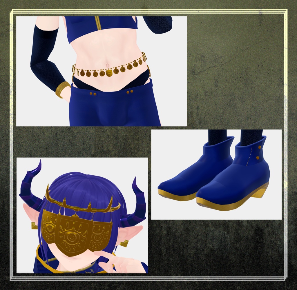 オリジナルモデル《エルフ魔族 -ドリーチェ-》