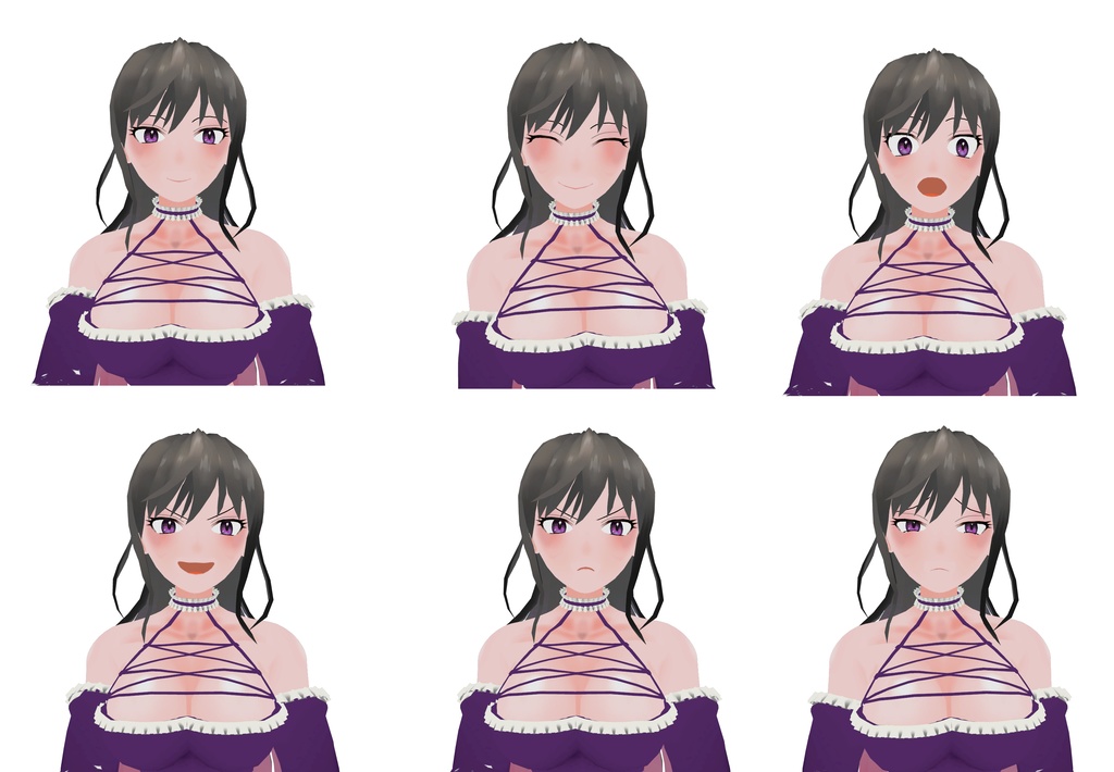 【オリジナル3Dモデル】Riza(リザ)