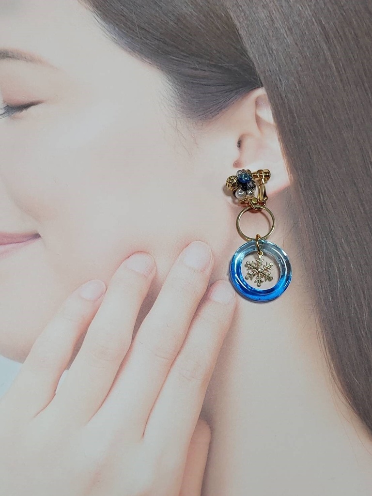 YOIイメージイヤリング リング型 2wayタイプ