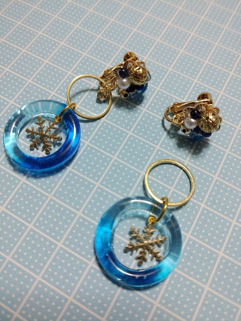 YOIイメージイヤリング リング型 2wayタイプ