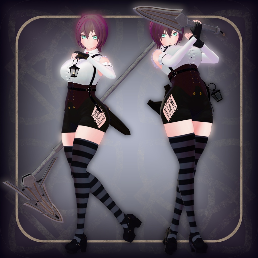 オリジナル3Dモデル フェレネア - Felenea-