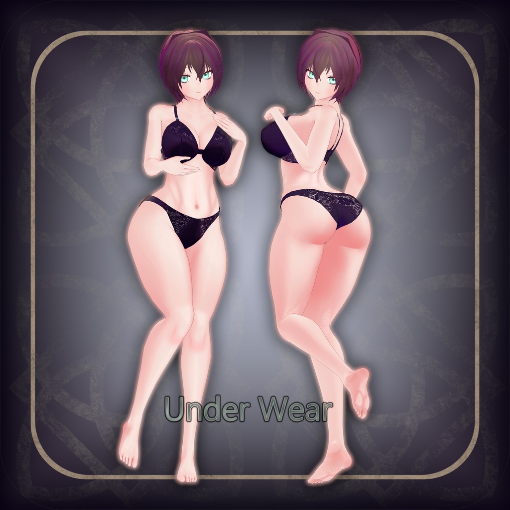 オリジナル3Dモデル フェレネア - Felenea-