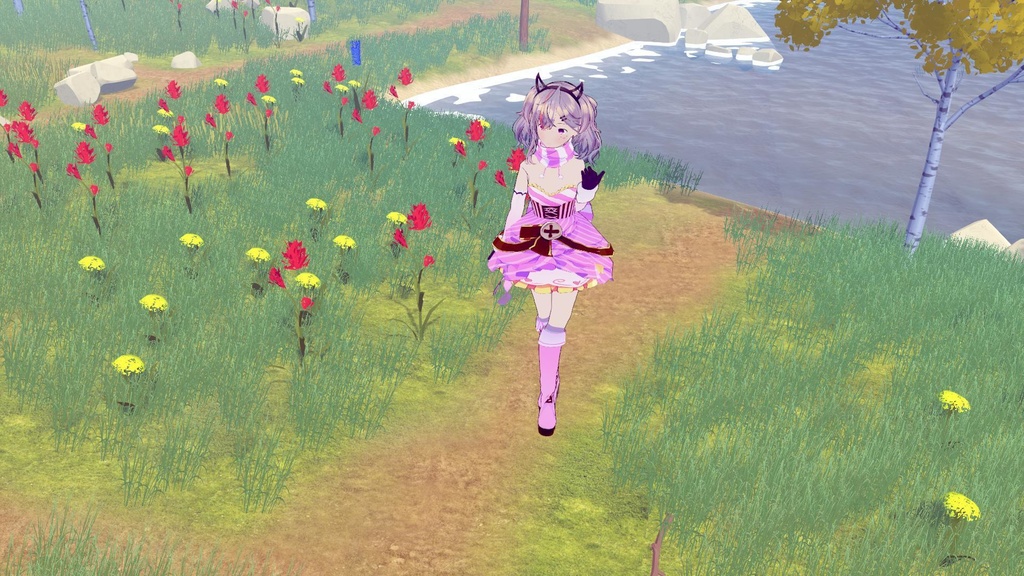 Hinata VRM Model, 3D Model, Vtube Model