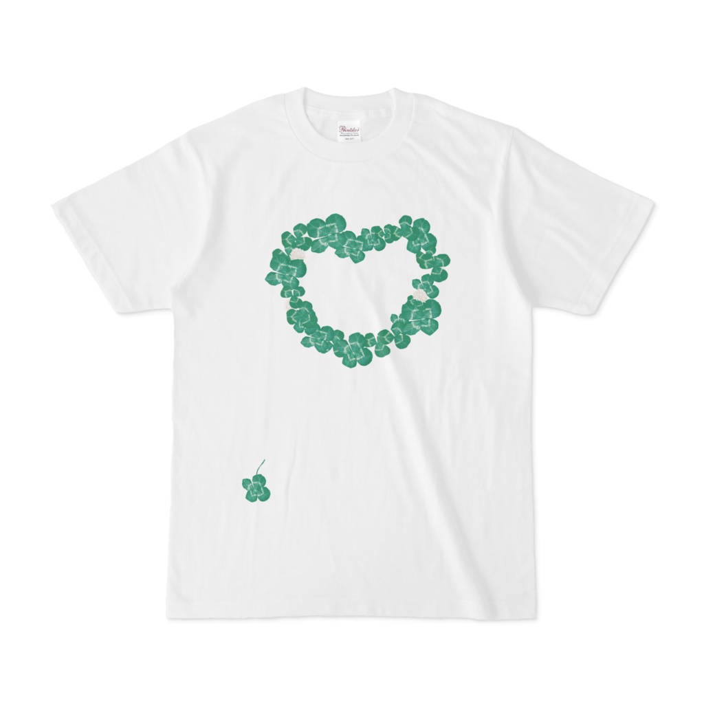 しあわせの四つ葉Tシャツ